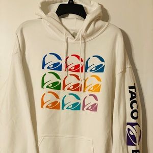 NWT Taco Bell Hoodie Hooded Sweatshirt Men’s Large